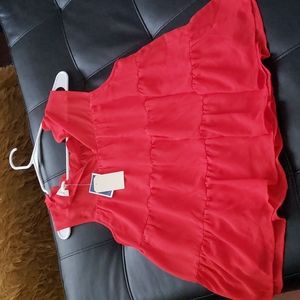 Women XL Red shirt brand Monteau